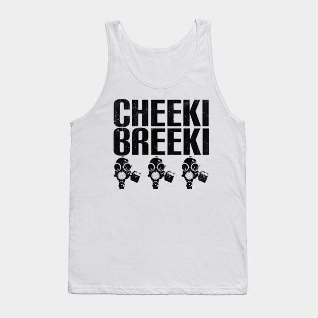 Slav cheeki breeki - gas mask Tank Top by Slavstuff